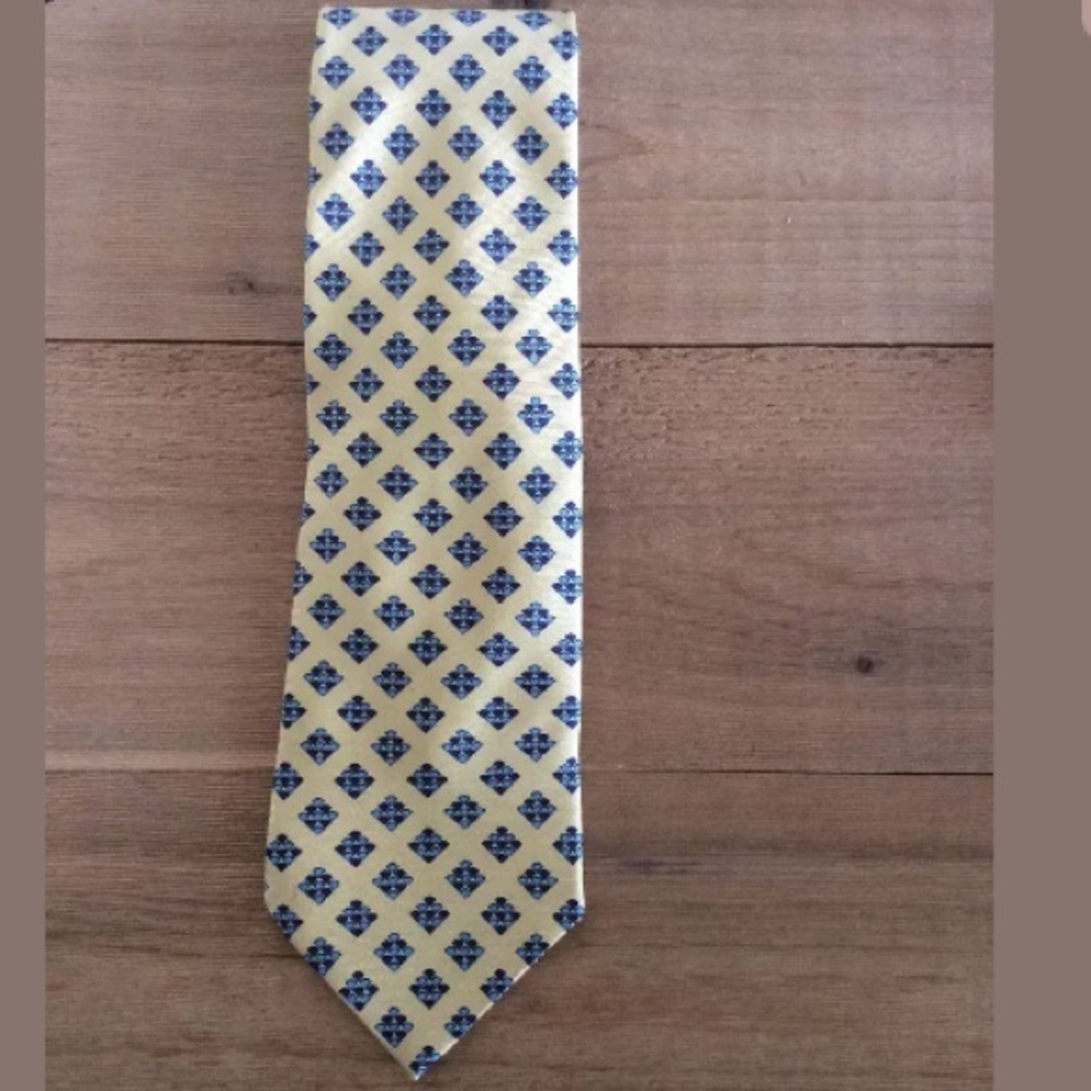 J.McLaughlin 100%SILK Tie Made in Italy
